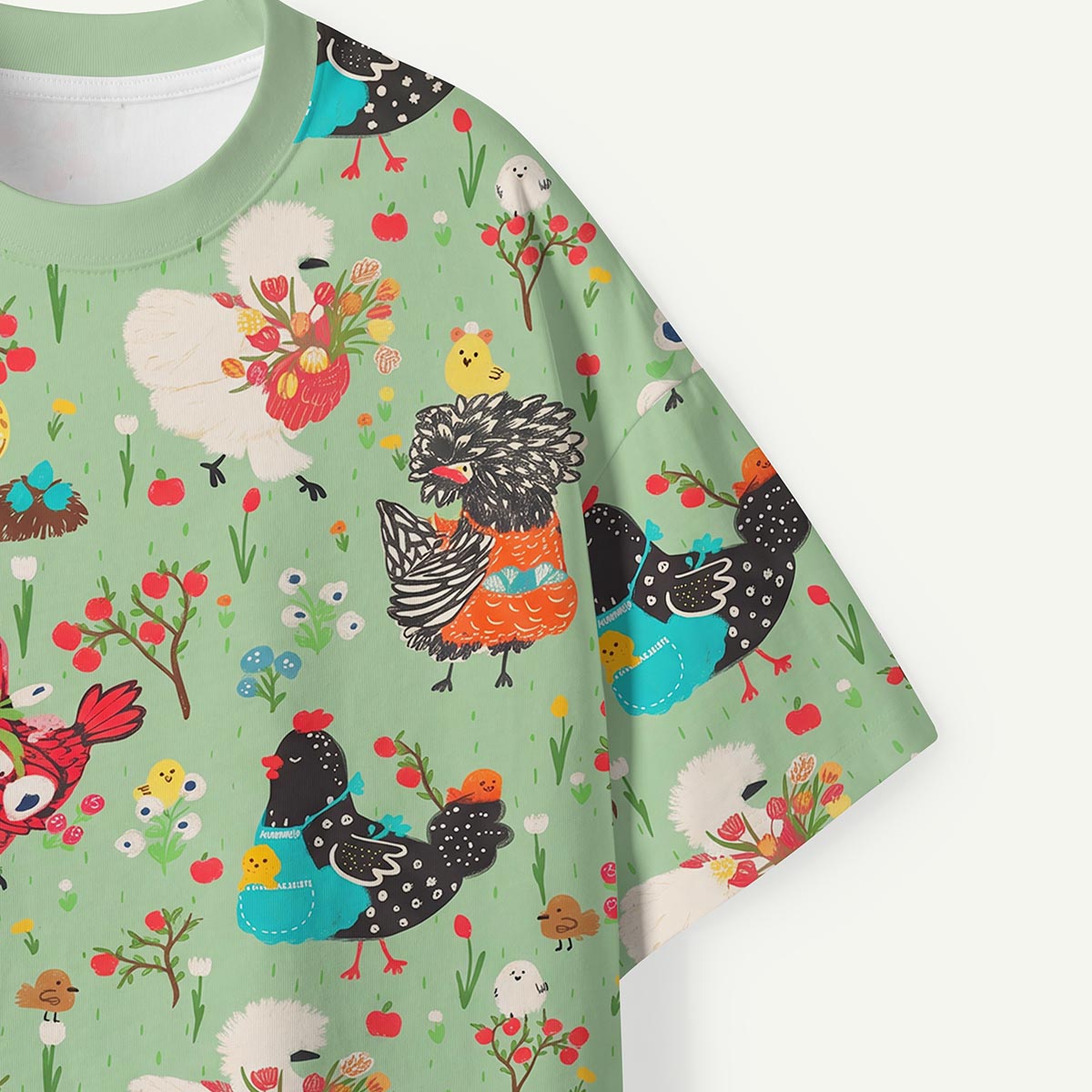 Chicken Garden Premium Eco Tee