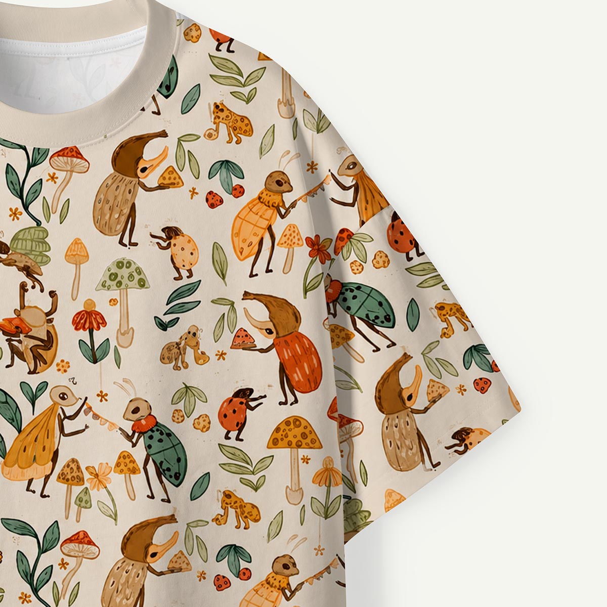 Insect and Mushroom Premium Eco Tee