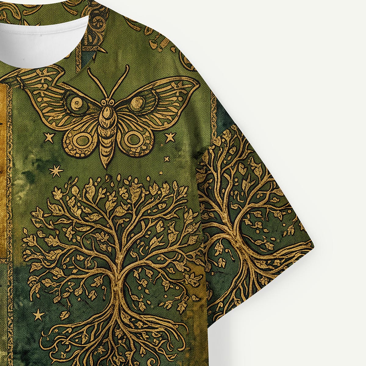 Mystic Peacock & Tree of Life Premium Eco Tee