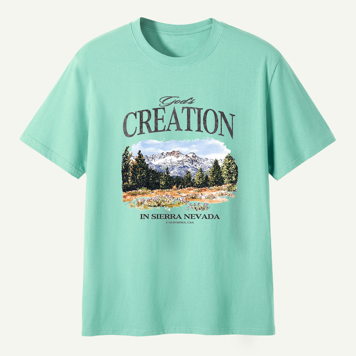 Recreation In Natural Wildlands Mountain Meadow T-Shirt