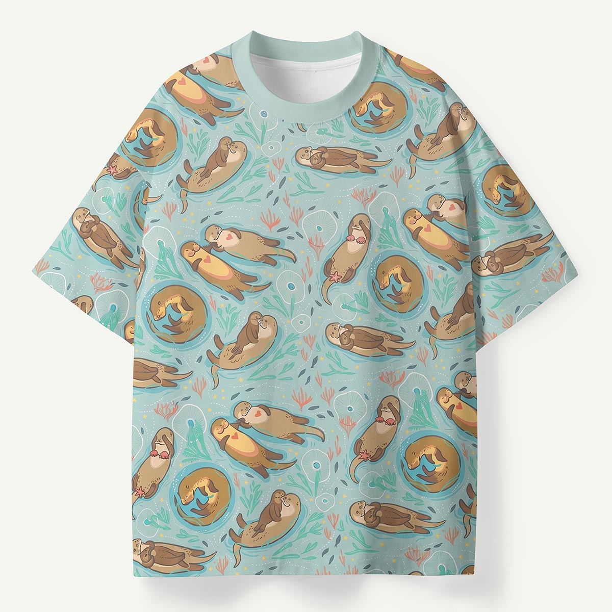 Otters in love Premium Eco Tee
