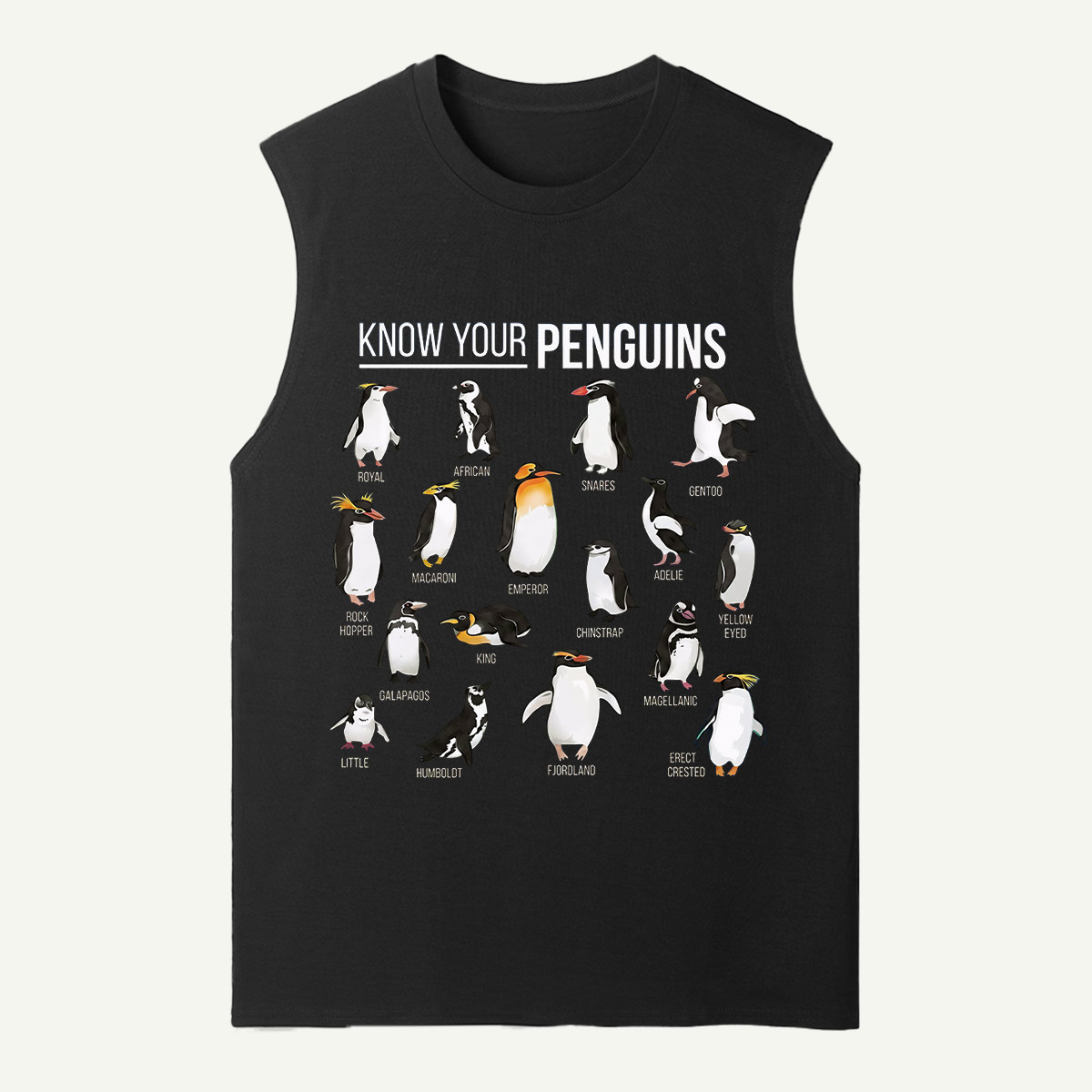 Know Your Penguins Tank Top