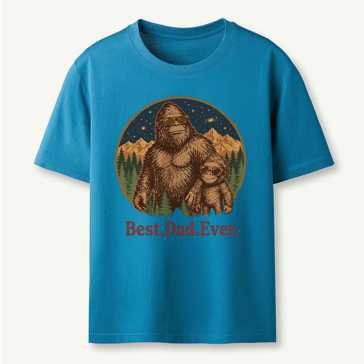 Best Dad Ever Cryptids T-Shirt