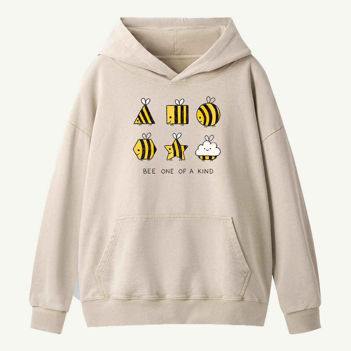 Bee One of a Kind Shapes Washed Hoodie