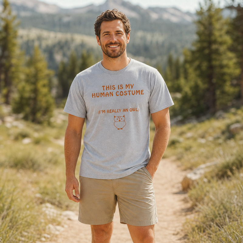 This Is My Human Costume I’m Really an Owl  T-Shirt