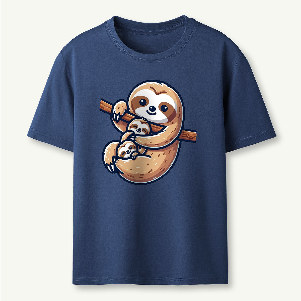 Sloth Mom Embrace T-Shirt