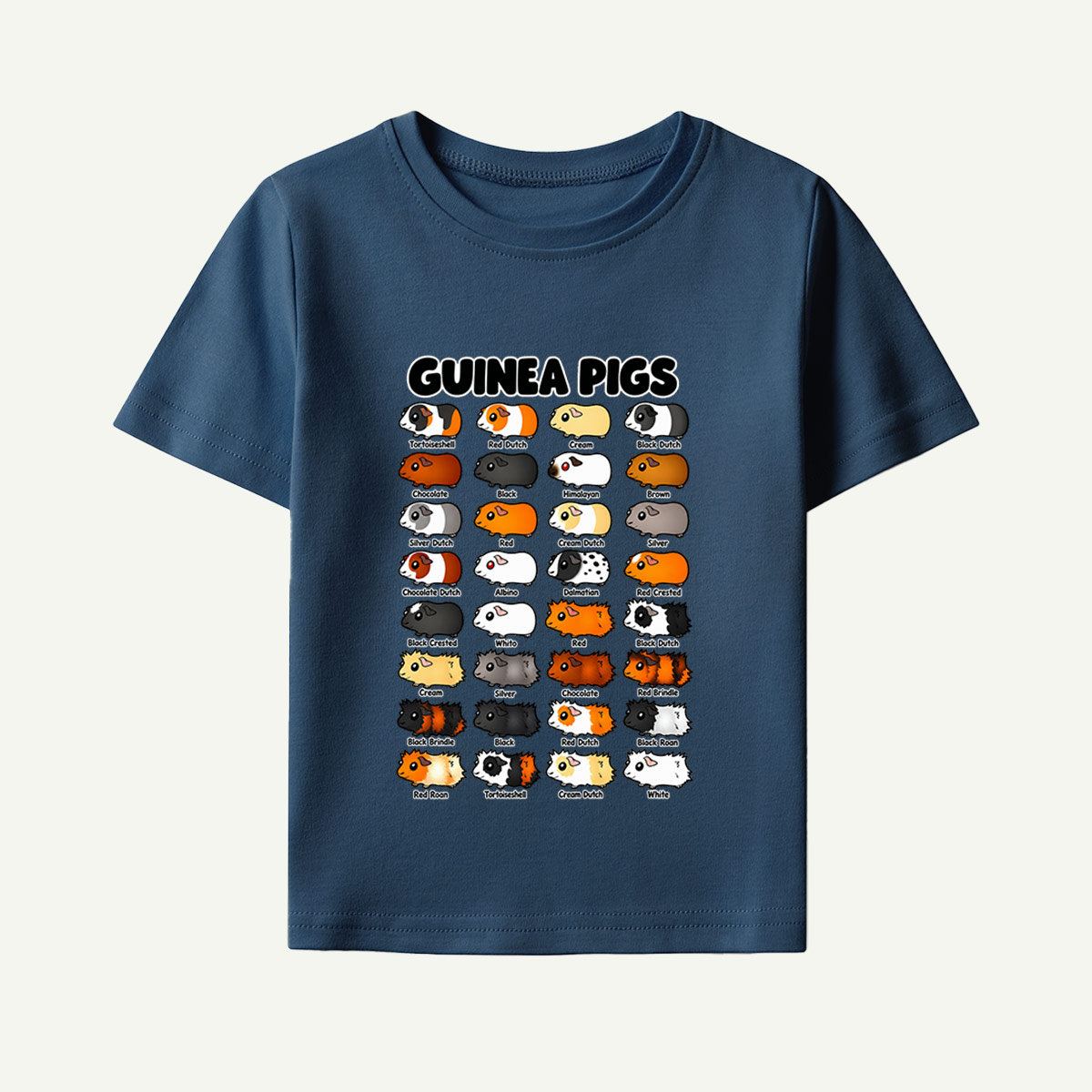 Guinea Pigs Breed Collection Kids T-Shirt