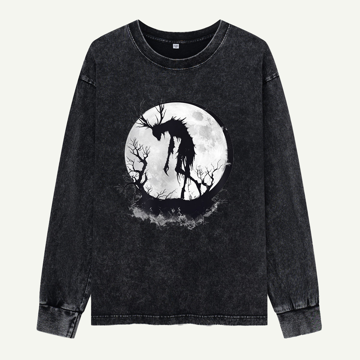 Antler Walker Beneath the Moon Washed Long Sleeves