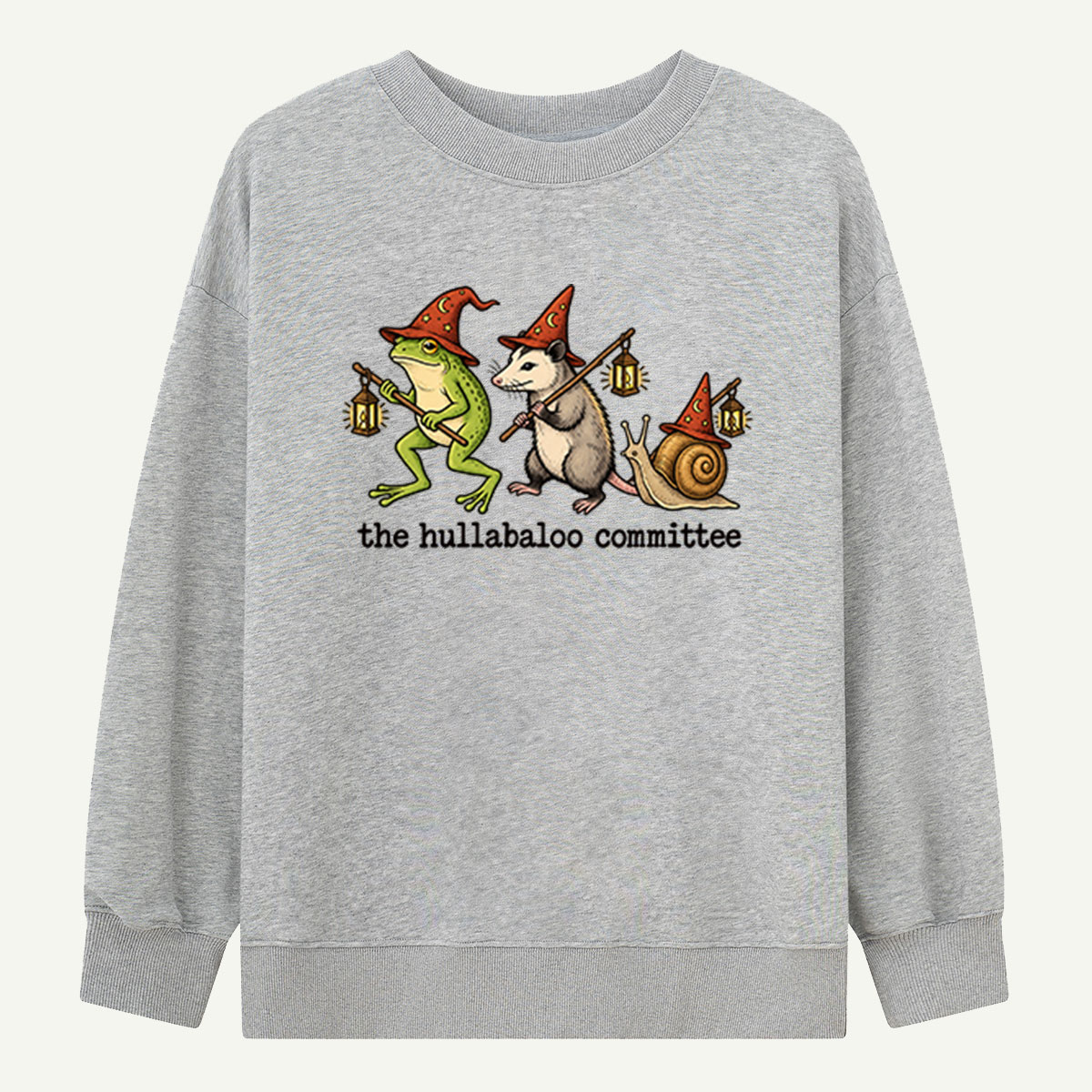 The Hullabaloo Committee Woodland Crew Sweatshirts