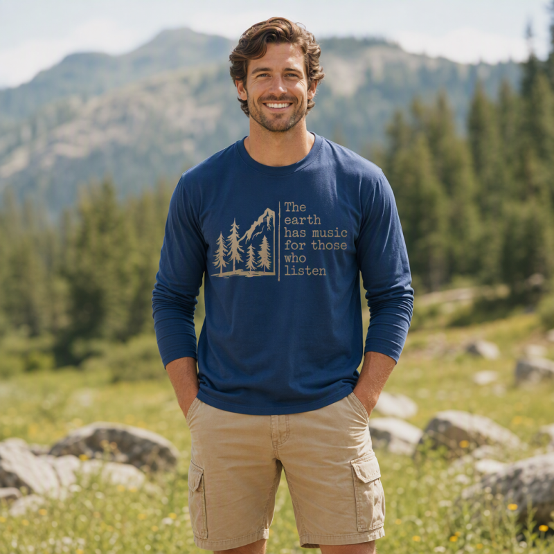 The Earth Has Music Long Sleeve T-Shirt