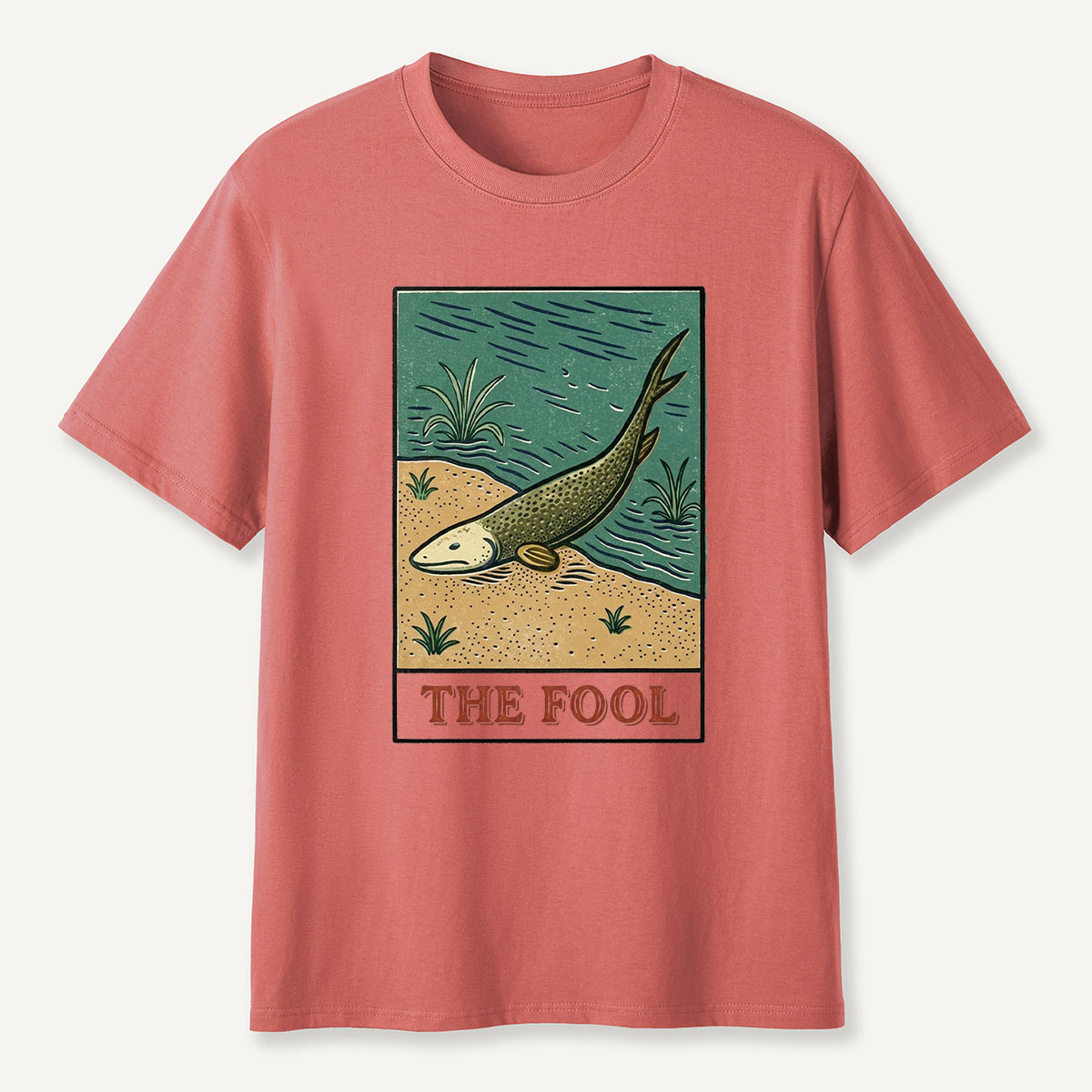 Vintage Lungfish Tarot The Fool T-Shirt