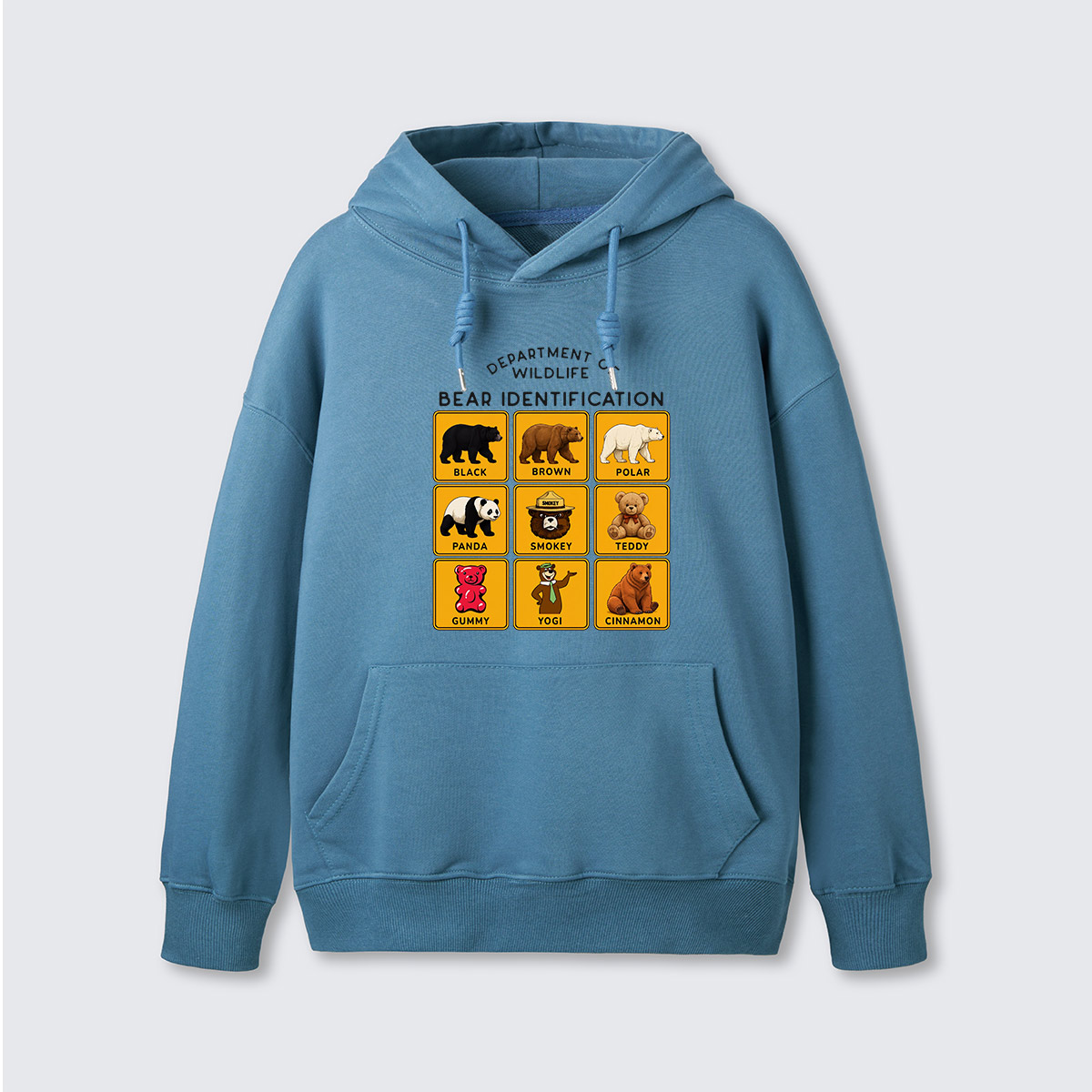 Department of Wildlife Bear Identification Hoodie
