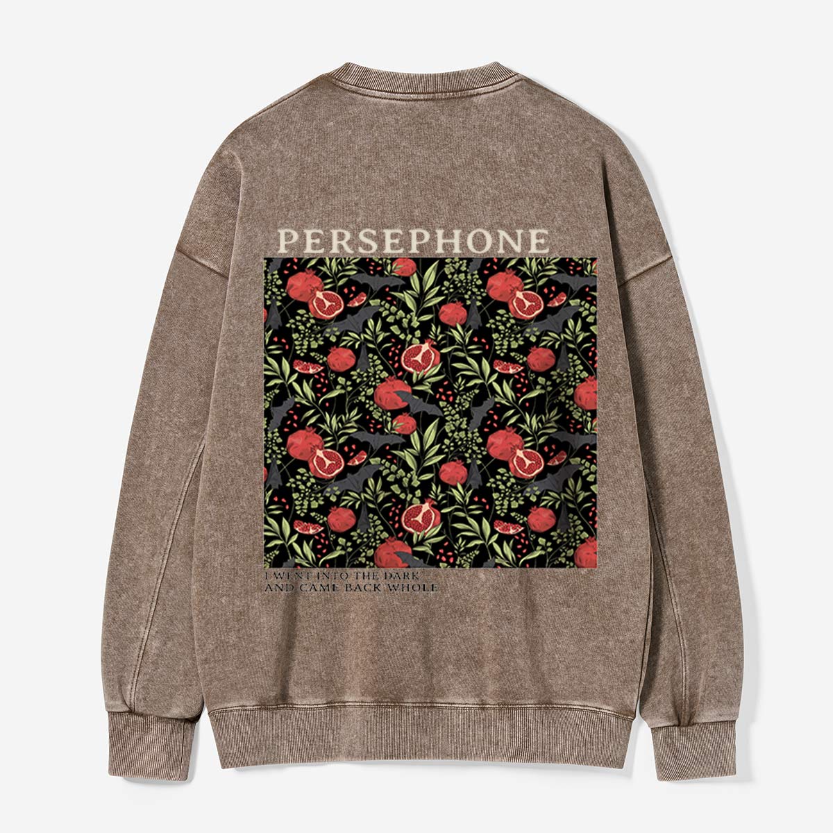 Persephone and the Pomegranate Return Washed Sweatshirts