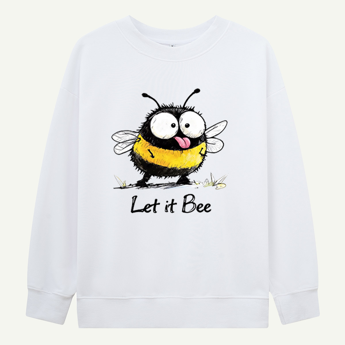 Let It Bee Funny Bumblebee Sweatshirts