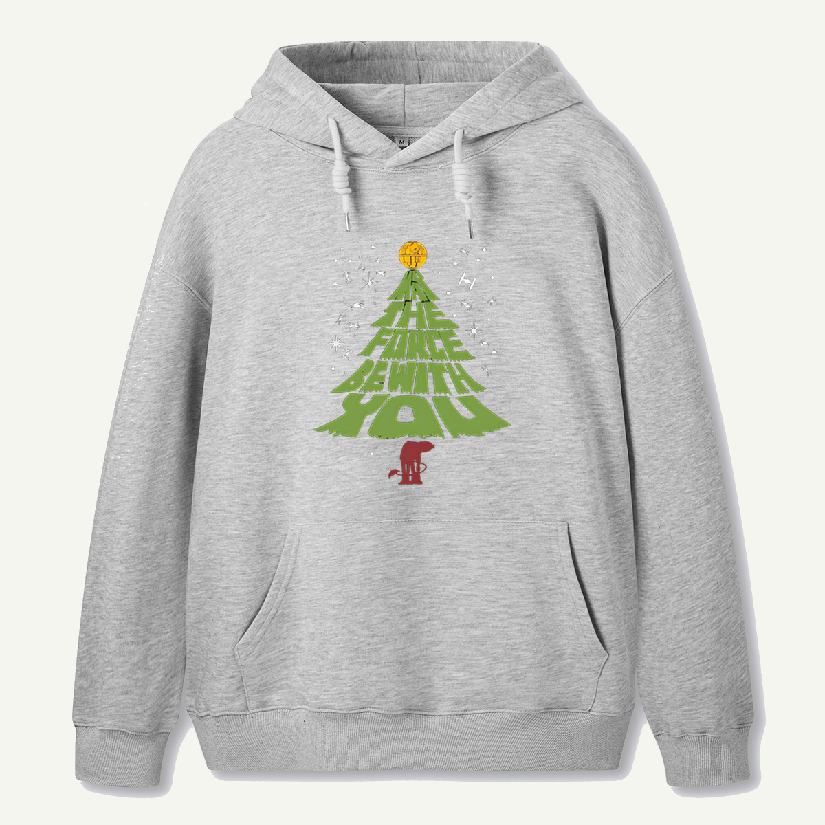 The Force Be With You Star Wars Inspired Christmas Tree Hoodie