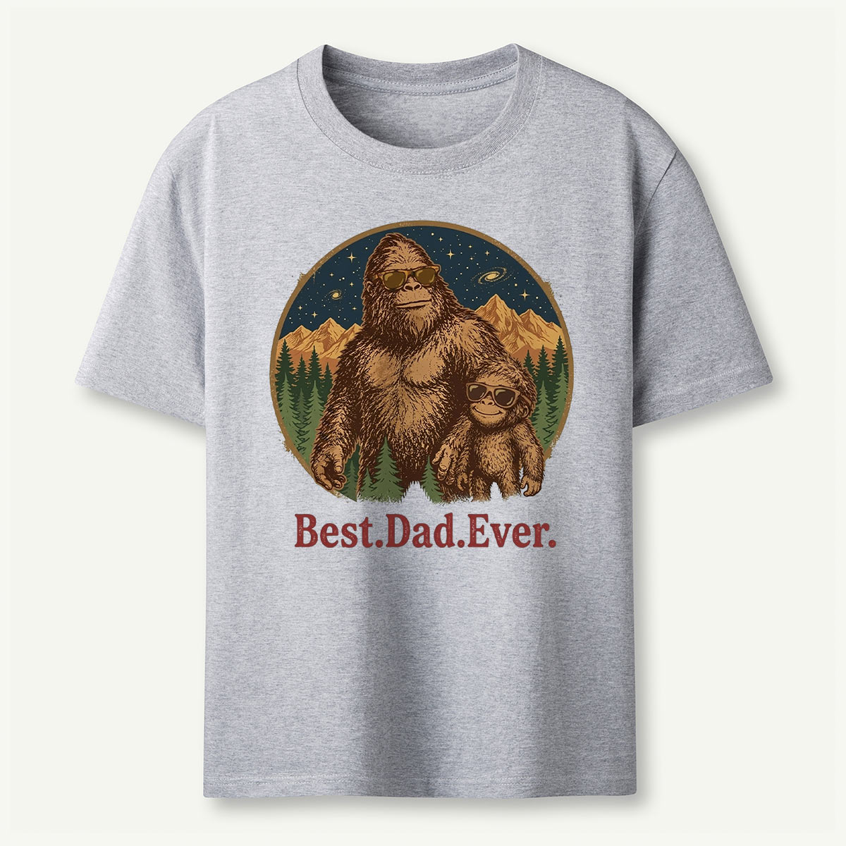 Best Dad Ever Cryptids T-Shirt