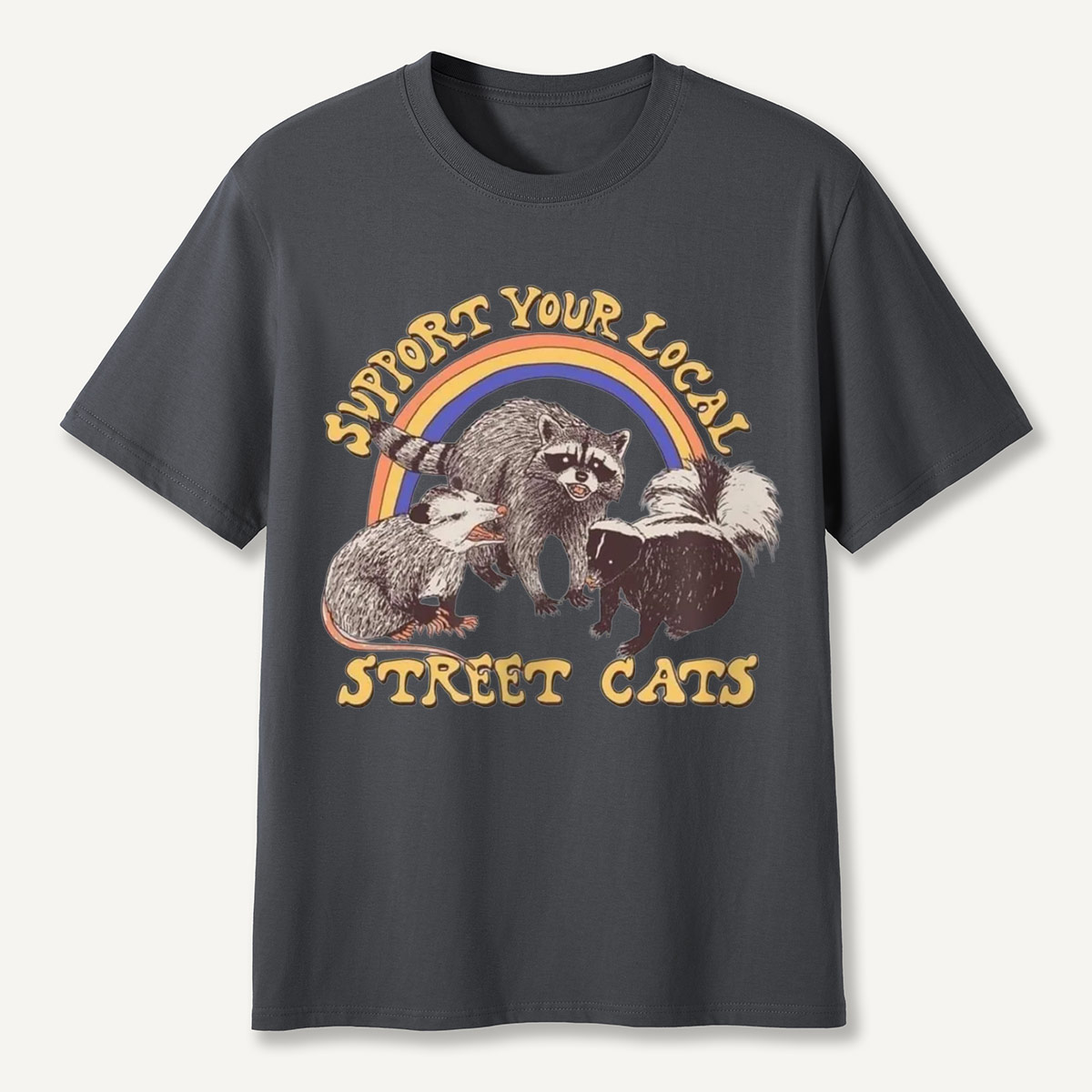 Support Your Local Street Cats Trash Bandits T-Shirt