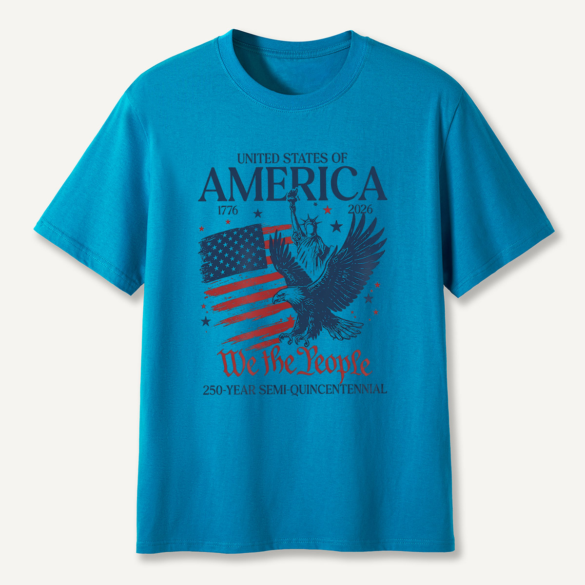 USA 1776–2026 Eagle 250th Anniversary T‑Shirt
