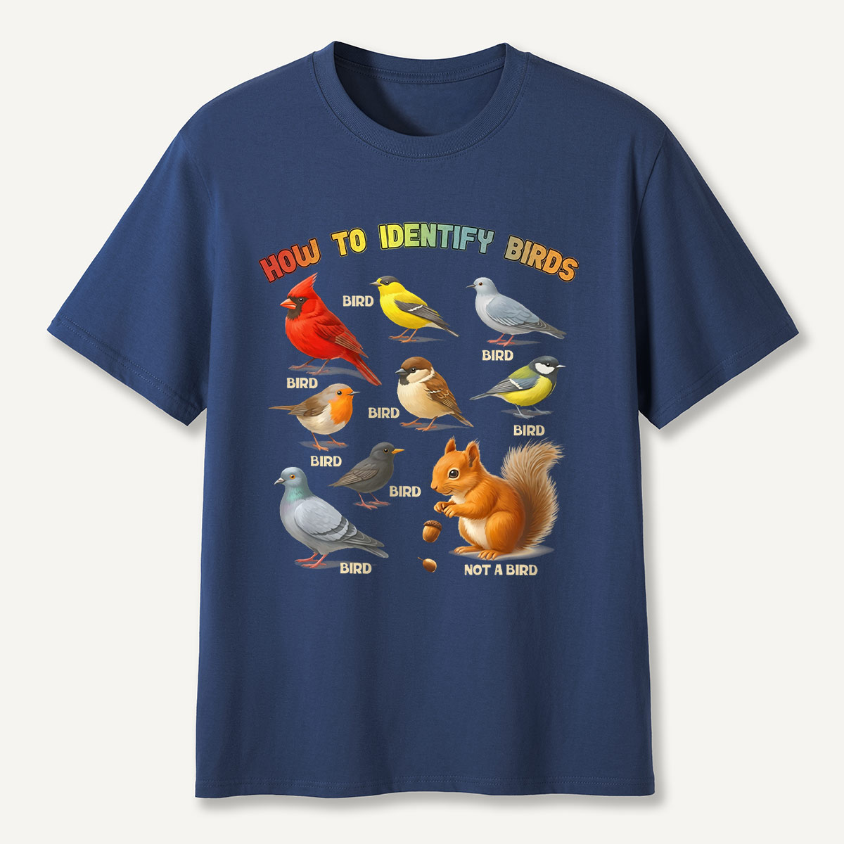 How to Identify Birds T-Shirt