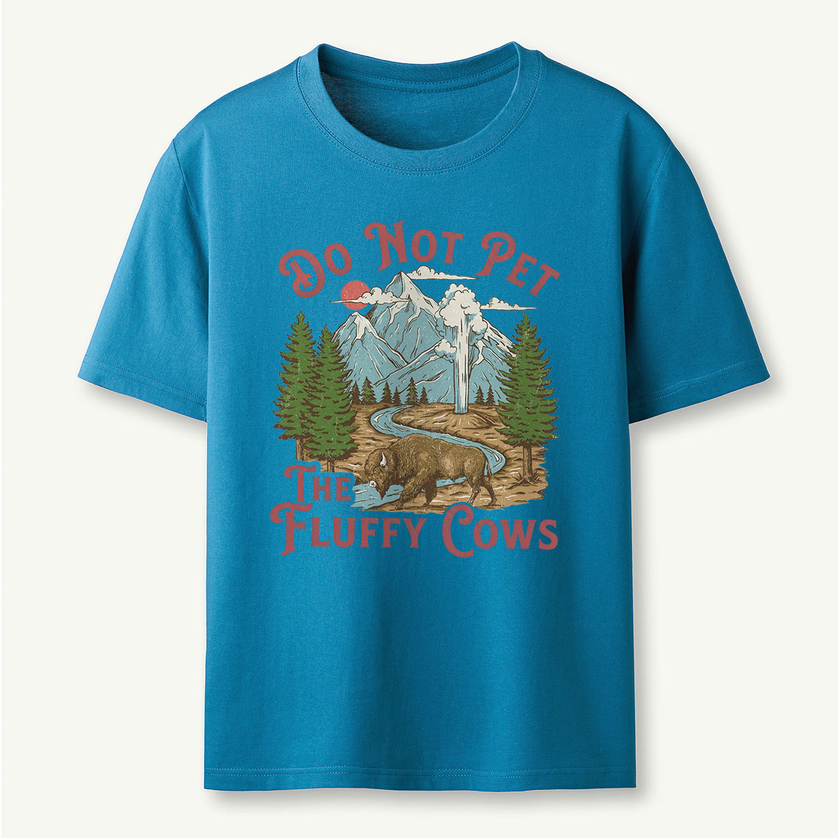 Fluffy Cows Yellowstone T-Shirt