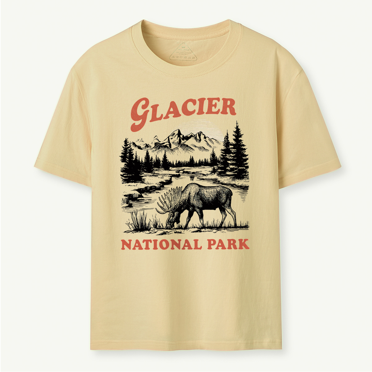 Moose Wilderness Glacier National Park T-Shirt