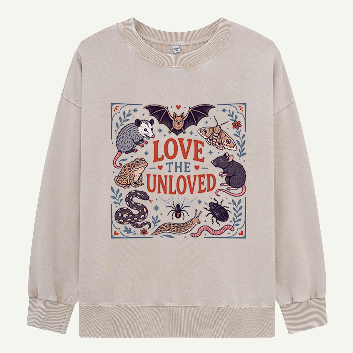 Love the Unloved Wildlife Club Washed Sweatshirts
