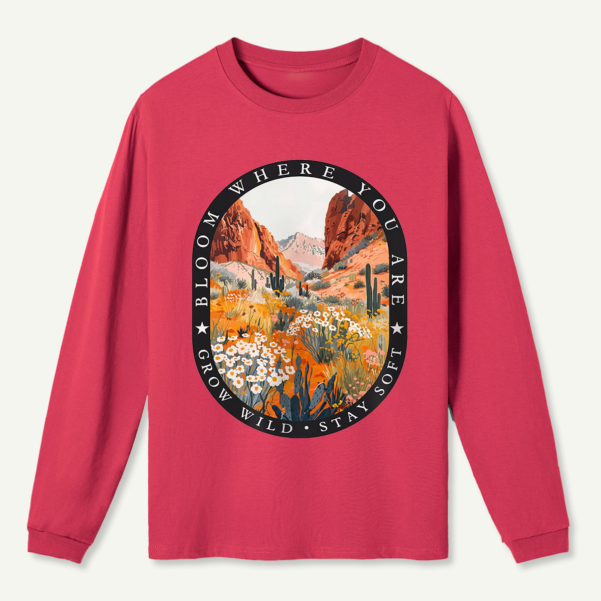 Desert Bloom Long Sleeve T-Shirt