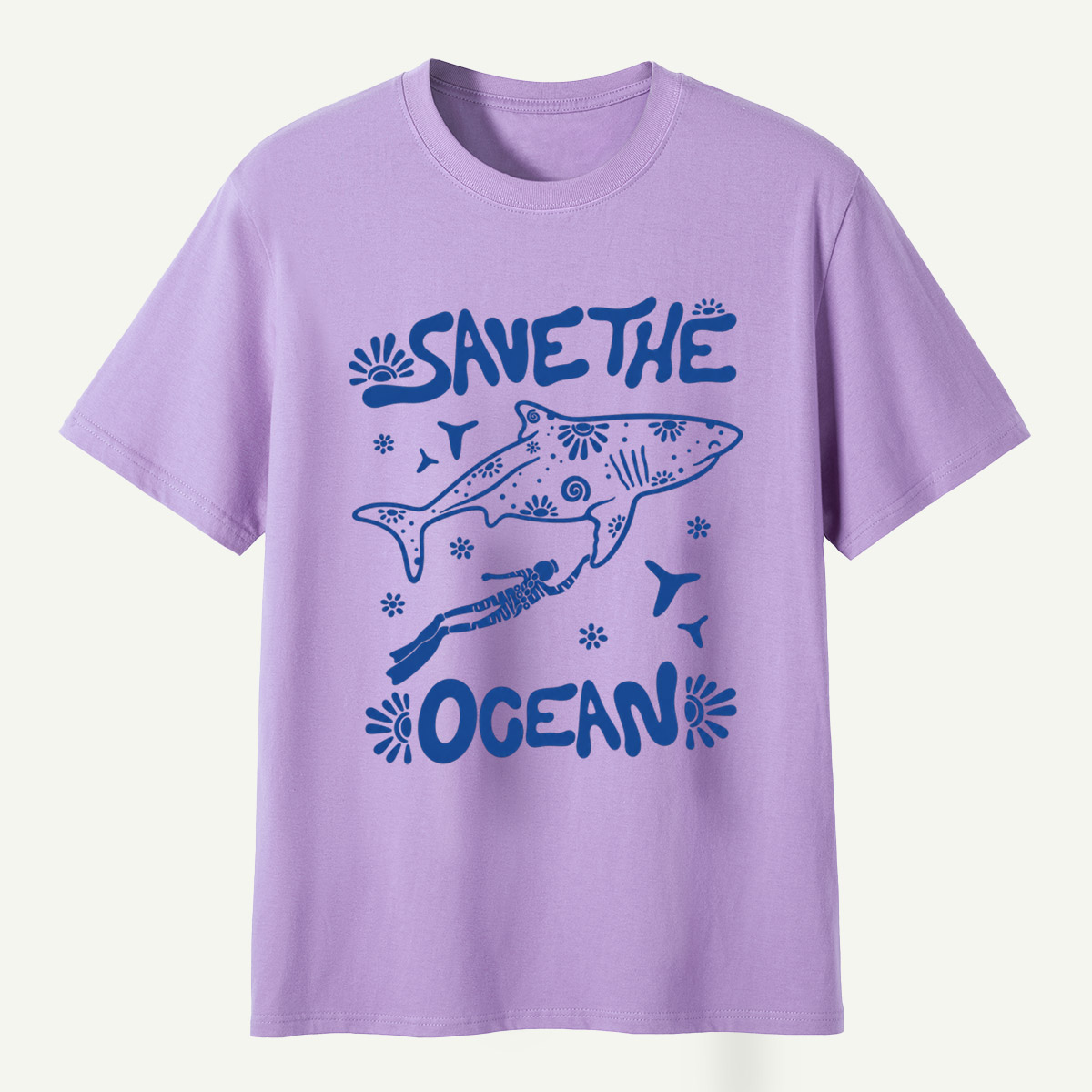 Save The Ocean Whale Marine Life T-Shirt
