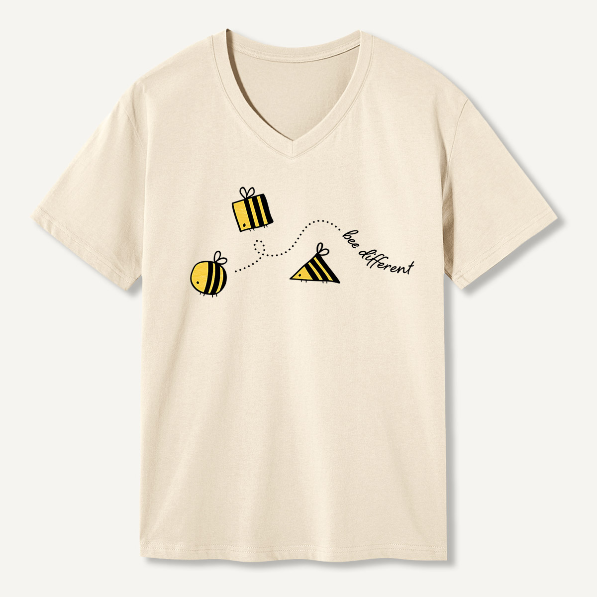 Bee Different V-neck T-Shirt
