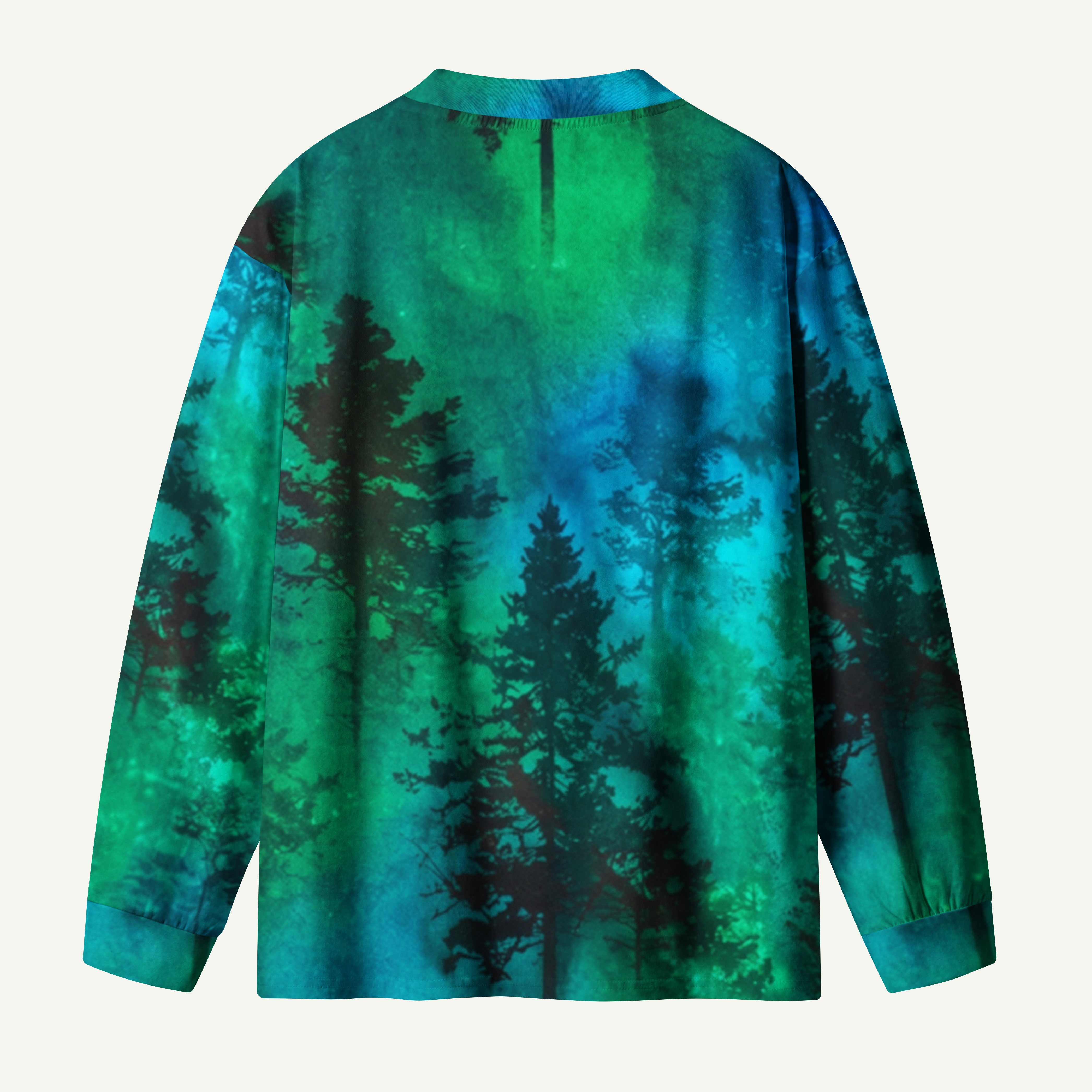 Nature Glowing Forest Tree  Premium Eco Long Sleeves