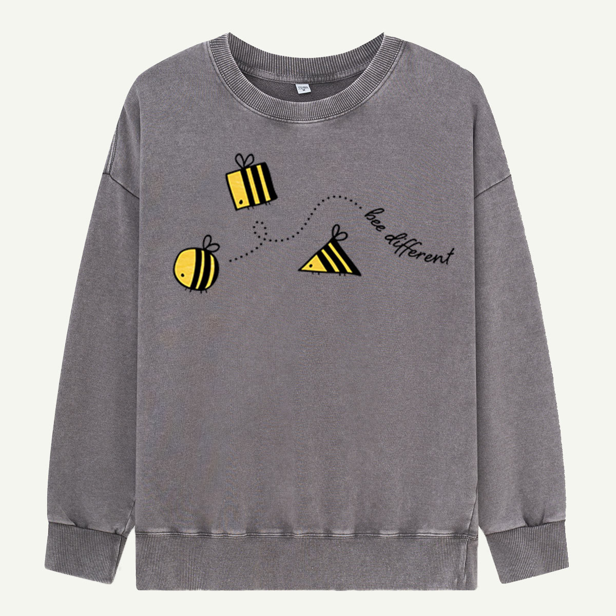 Bee Different Washed Sweatshirts