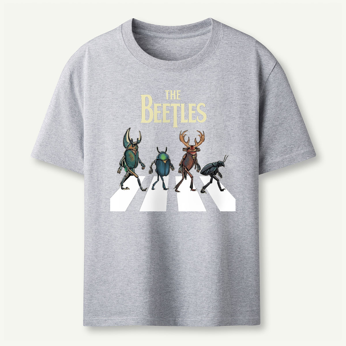 The Beetles Funny Insect Band  T‑Shirt