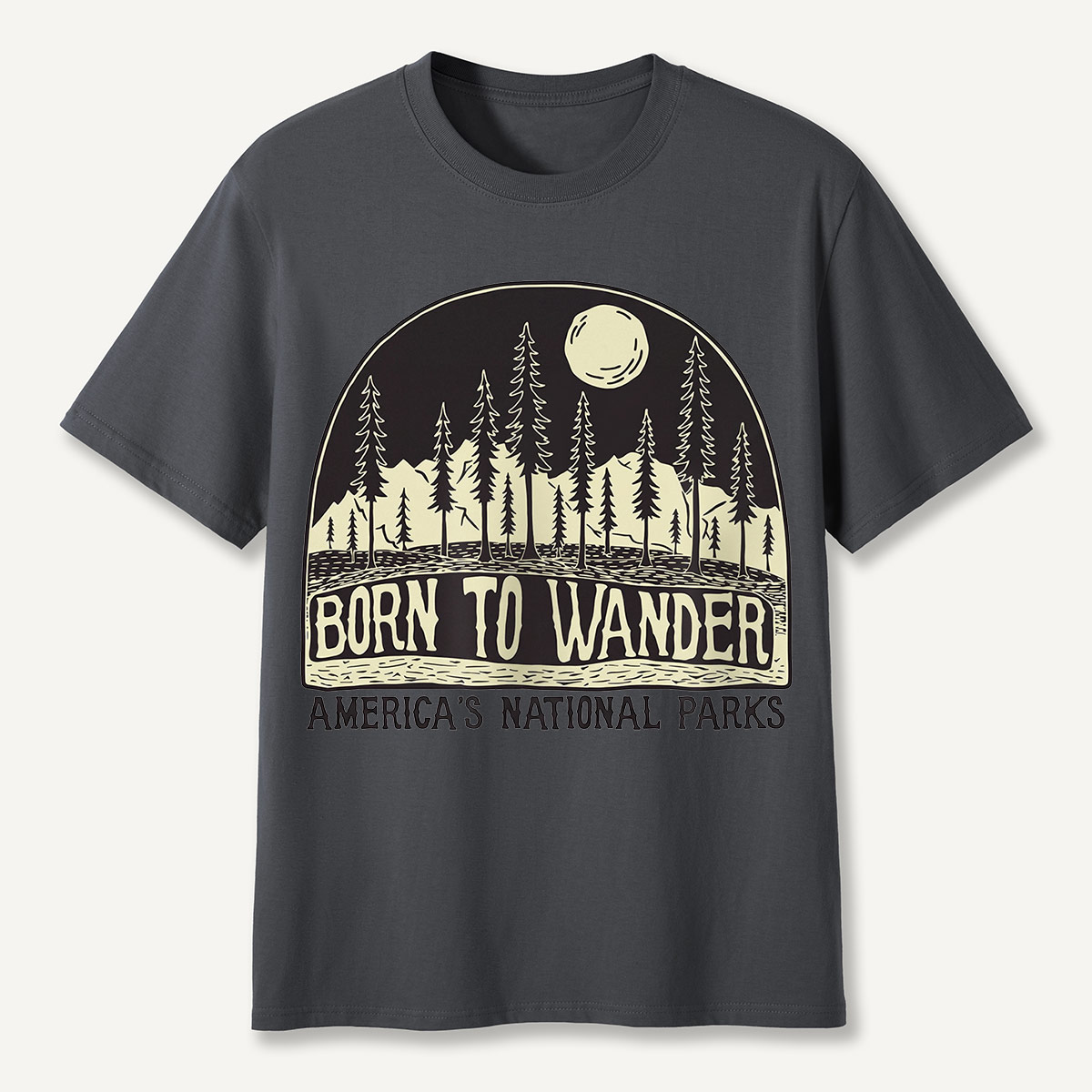 Born to Wander America’s National Parks T-Shirt