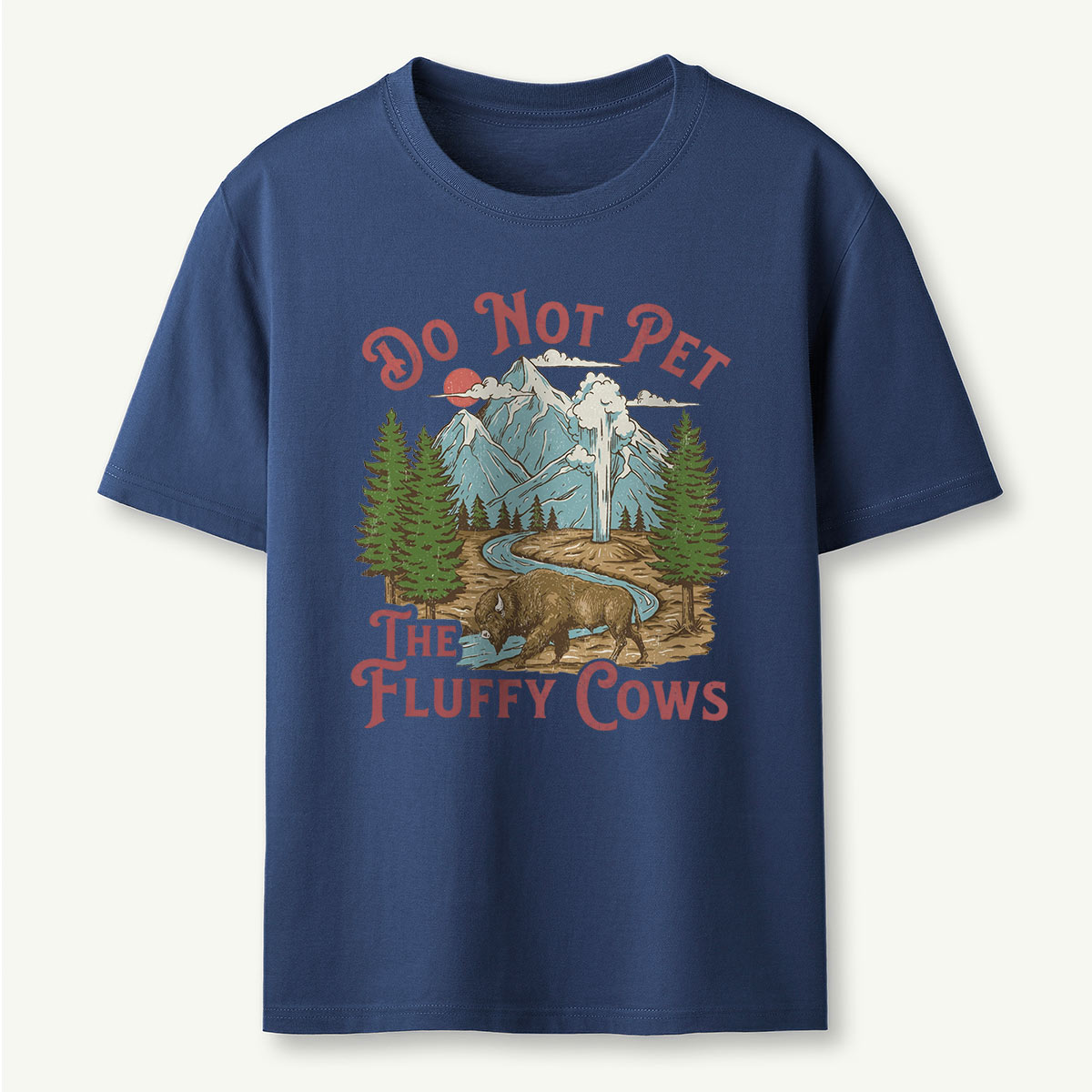 Fluffy Cows Yellowstone T-Shirt