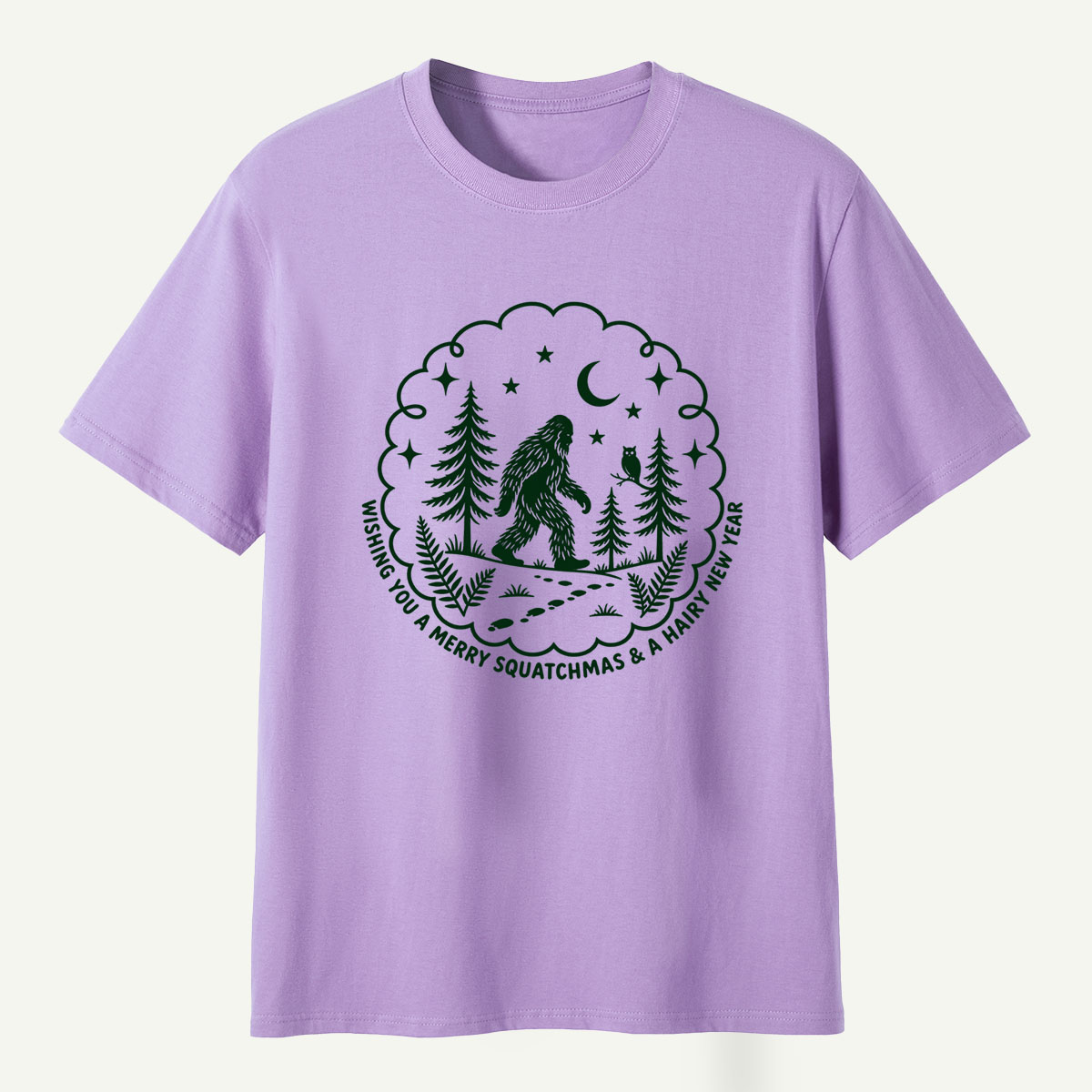 Wishing You A Merry Squatchmas And A Hairy New Year T-Shirt