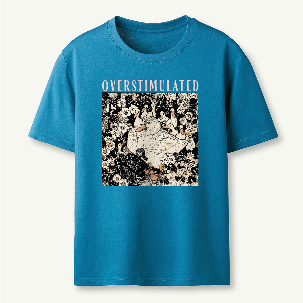 Overstimulated Mama Duck T‑Shirt 