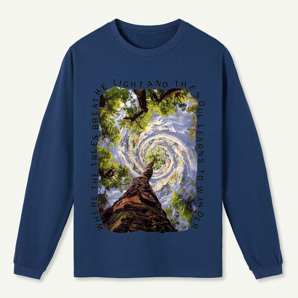 surreal forest Long Sleeve T-Shirt