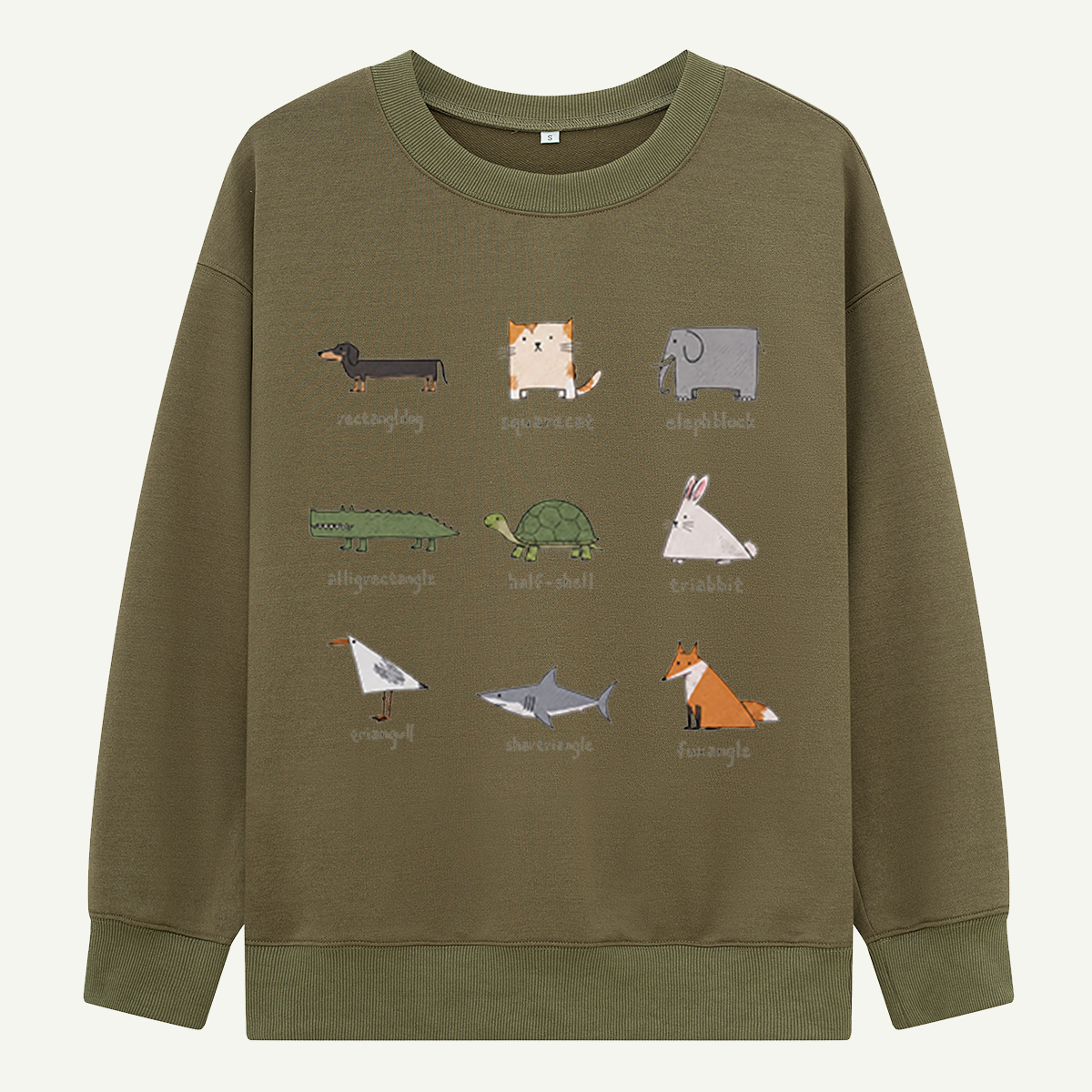 Geometric Animal Sweatshirts