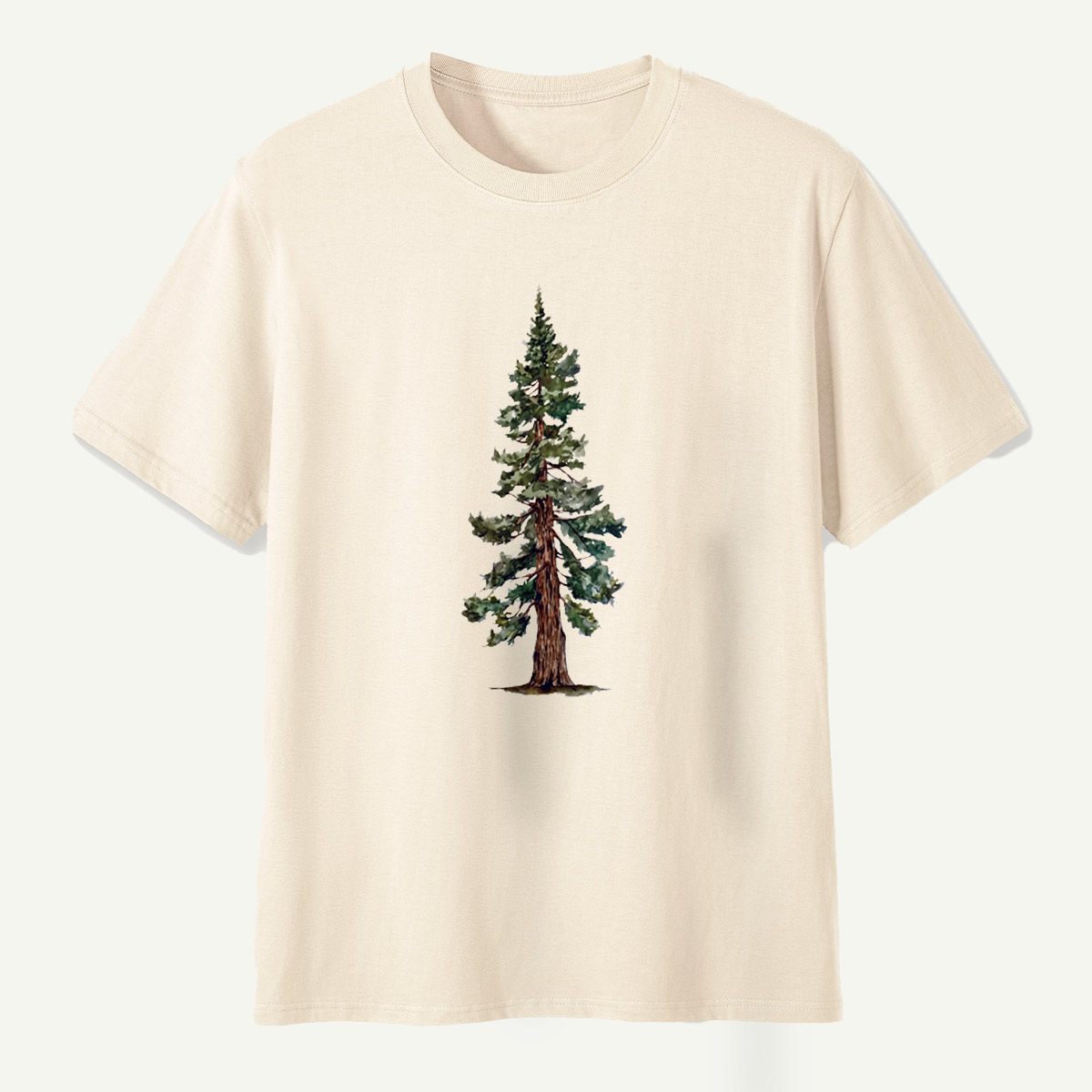 Watercolor Evergreen Pine Tree T-Shirt