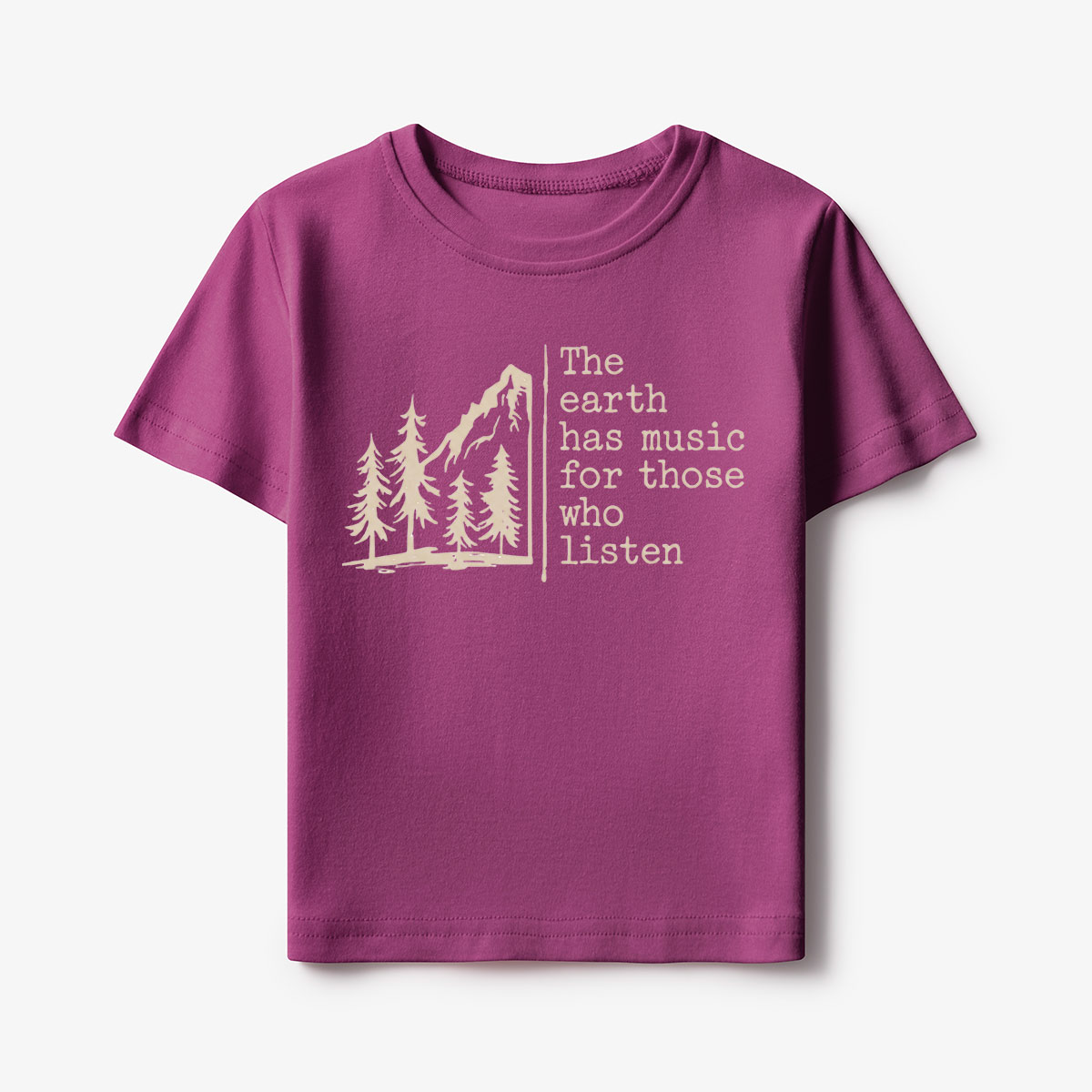 The Earth Has Music Kids T-Shirt