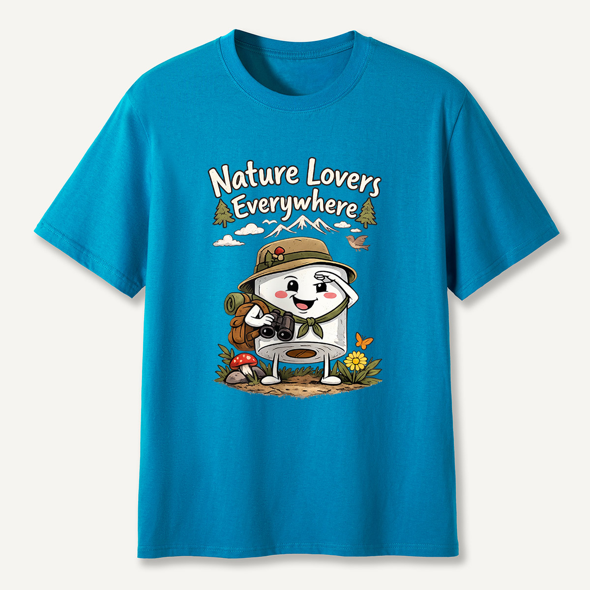 Nature Lovers Everywhere Hiking Dog T-Shirt