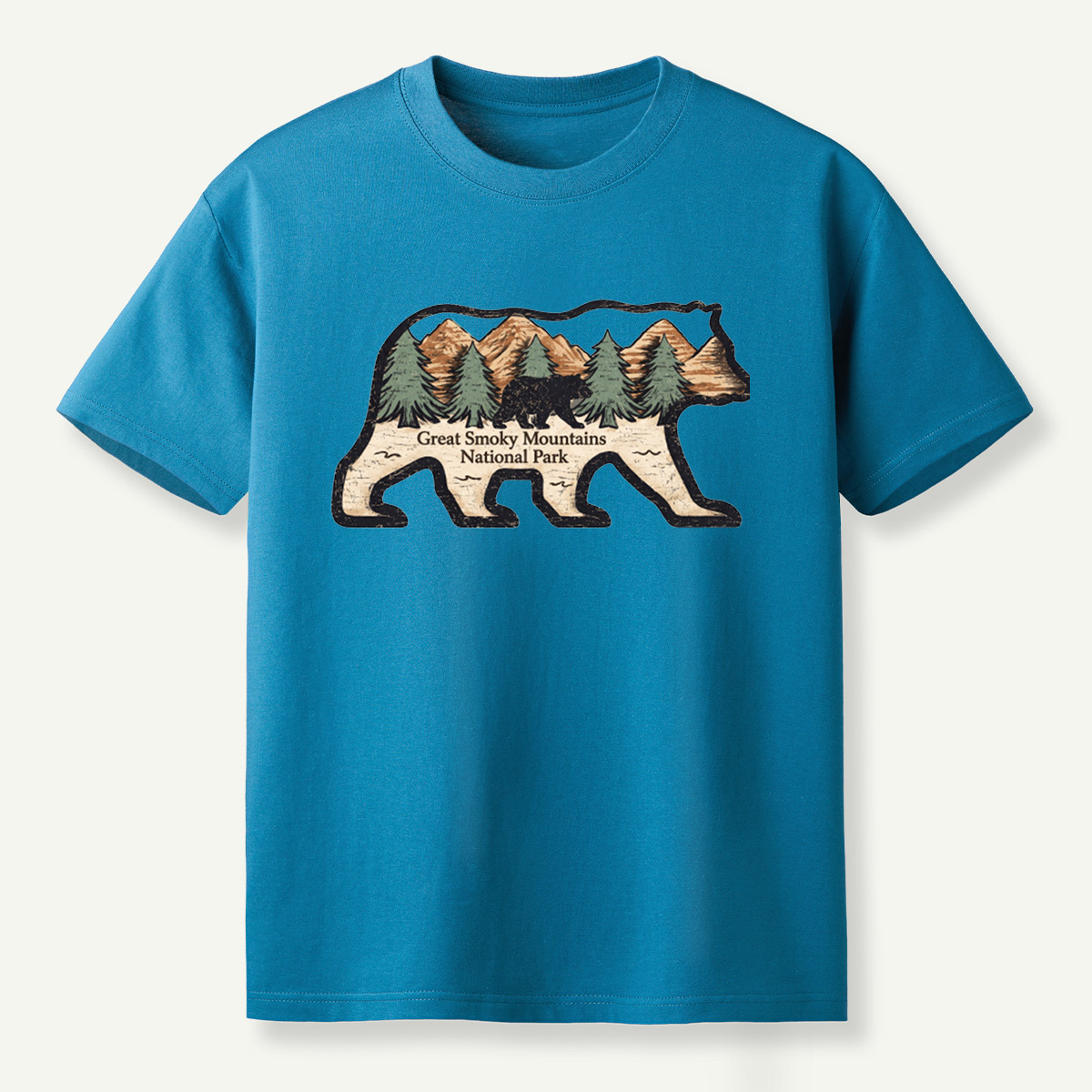 Great Smoky Mountains National Park Black Bear Forest T-Shirt