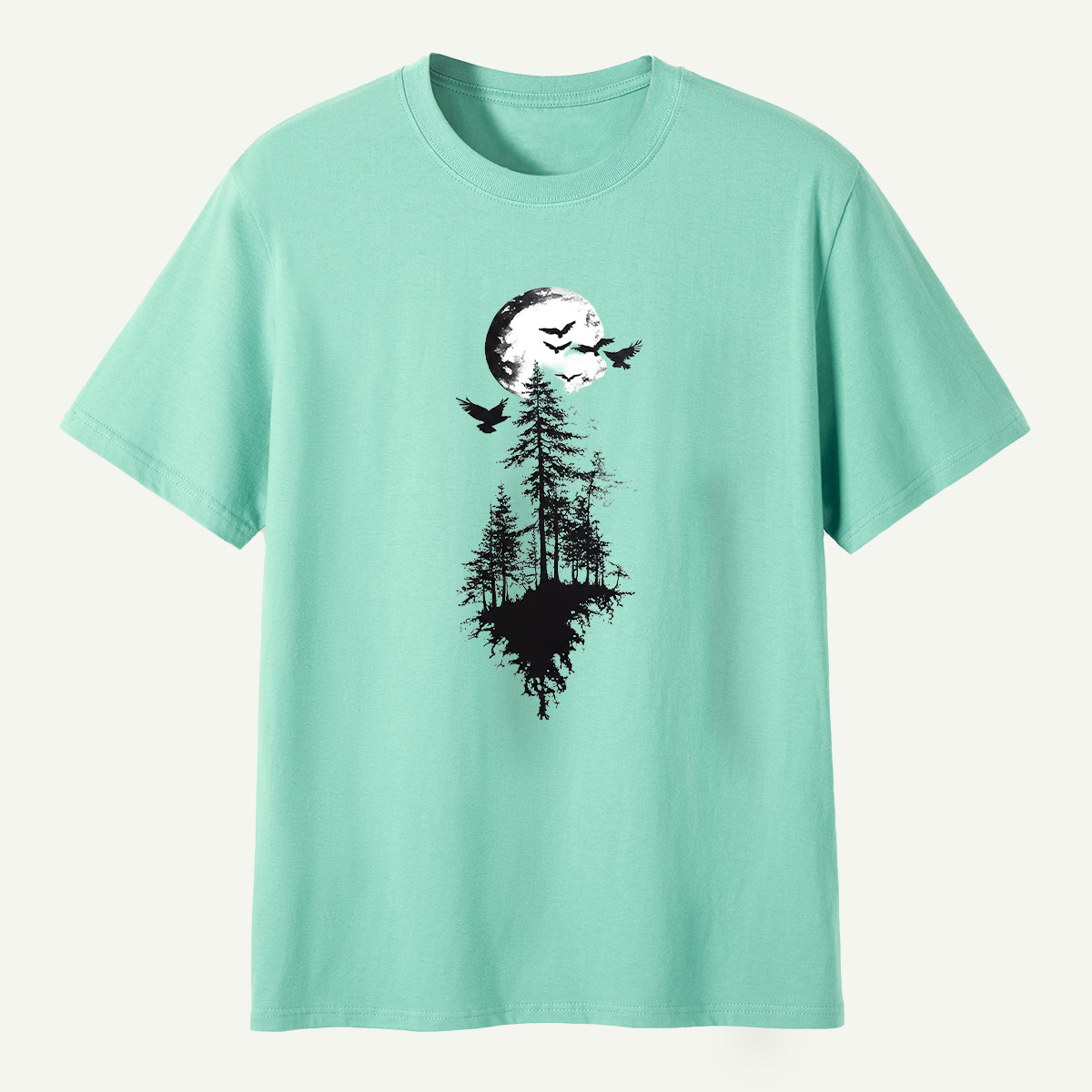 Infinite Mountain Forest Path T-Shirt