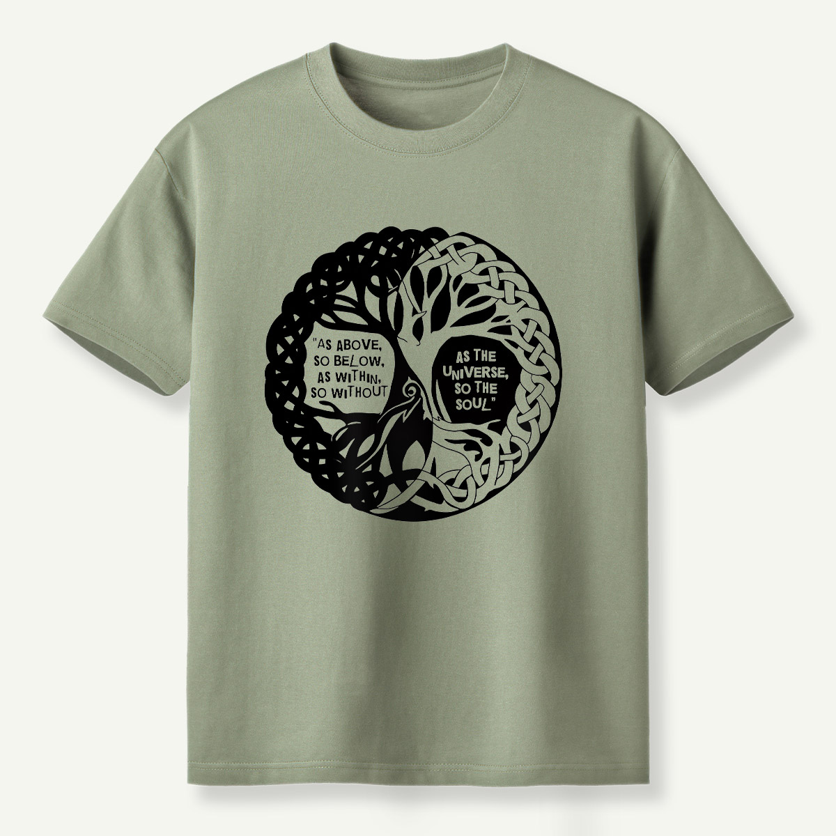 Tree Of Life Yin Yang Balance T-Shirt