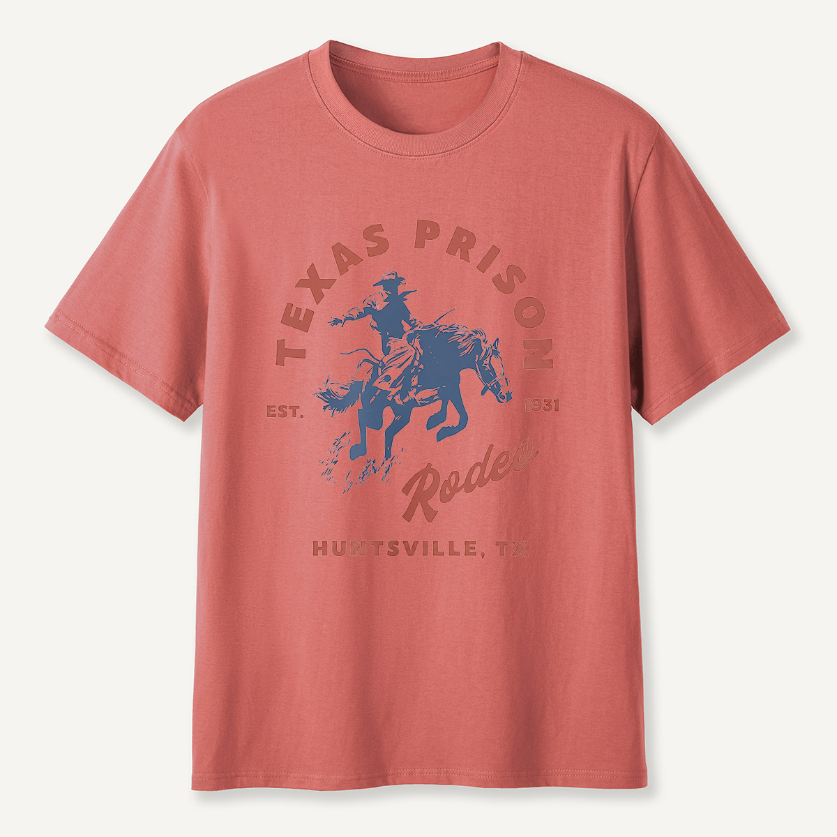 Texas Prison Rodeo Vintage Cowboy T-Shirt