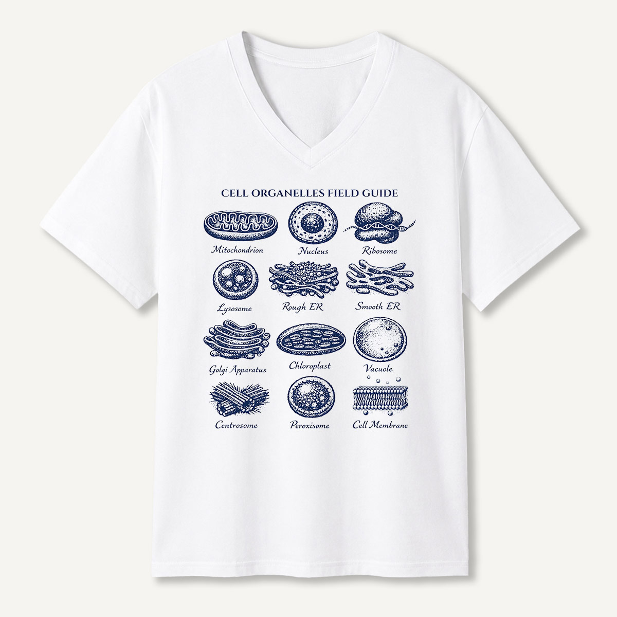 Cephalopods Of The World Marine Guide V-neck T-Shirt