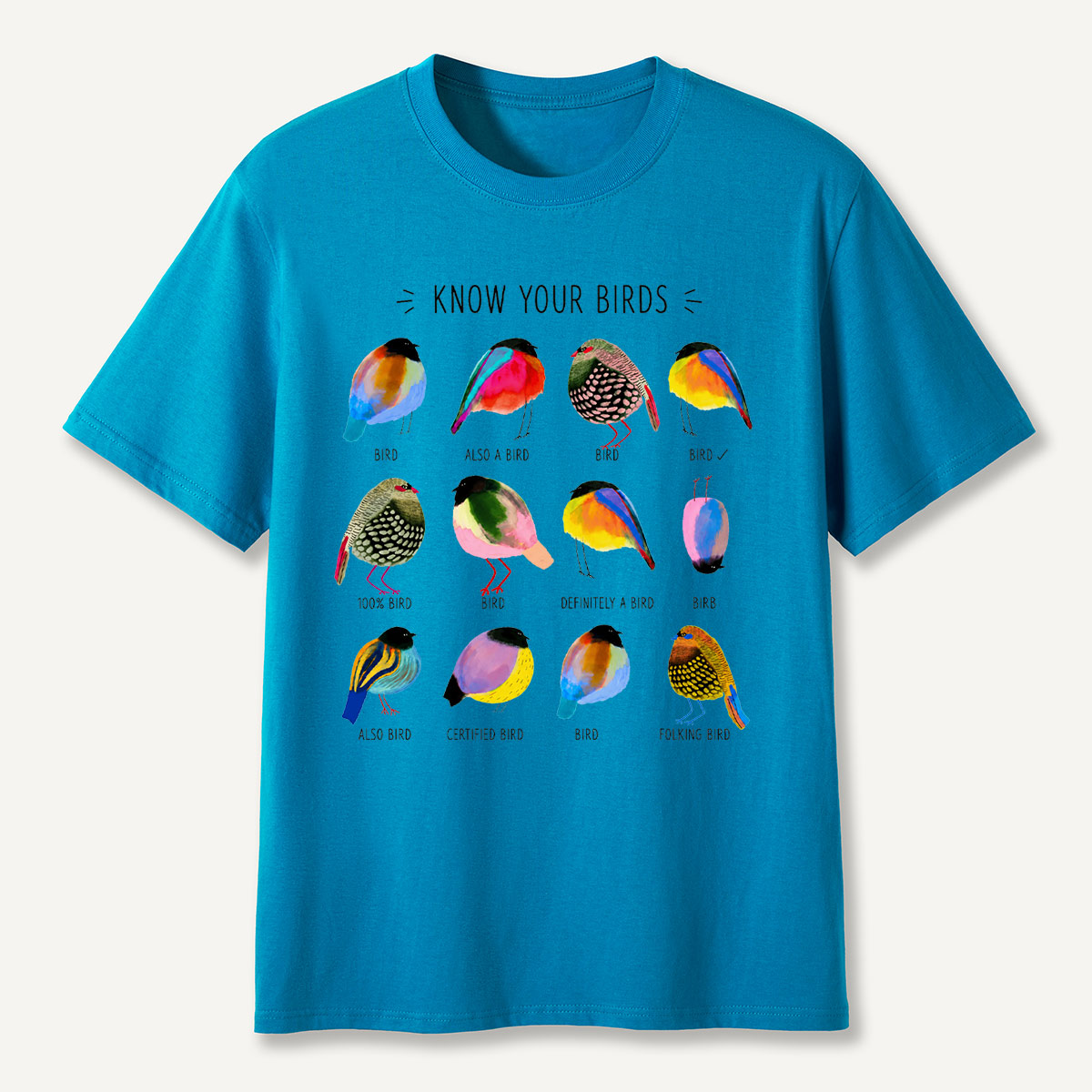 Colorful Bird Guide T-Shirt