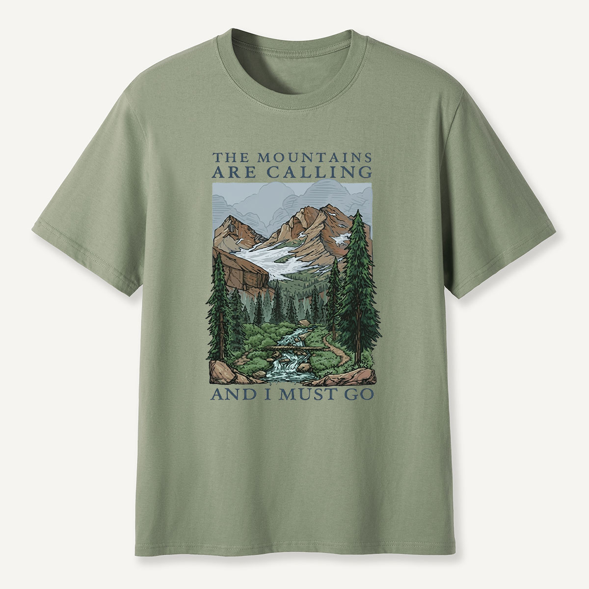 Mountain Adventure Landscape T-Shirt