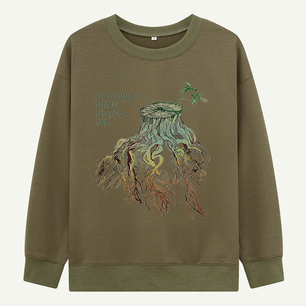 Tree Stump Roots Sweatshirts