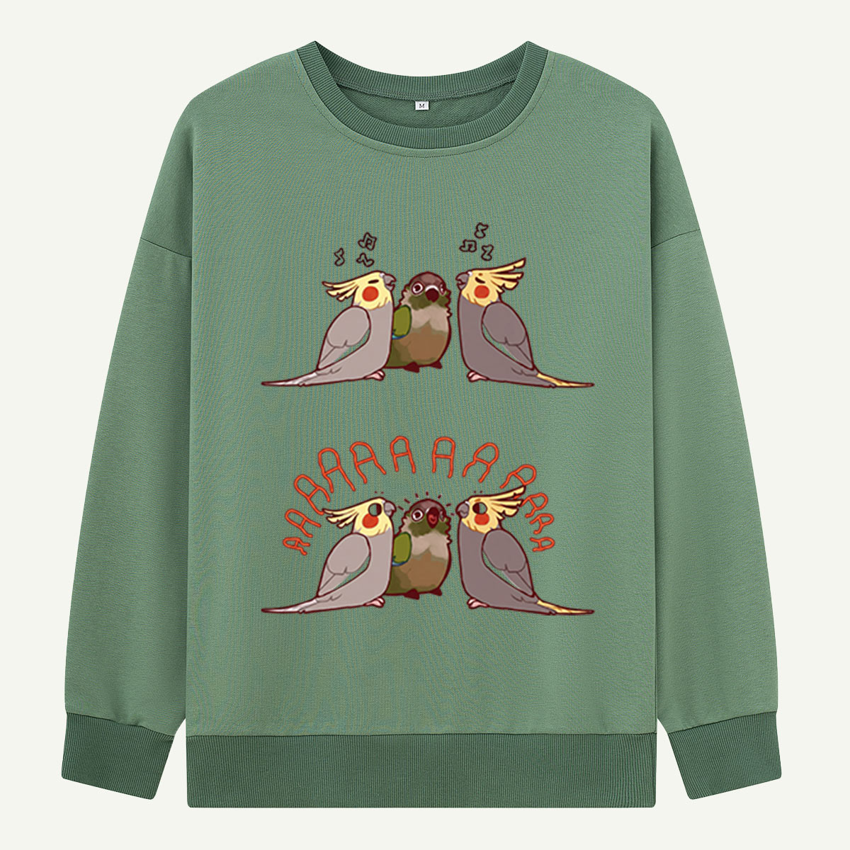 Cockatiel Scream Choir Sweatshirts